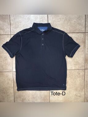 Paradise collection Men’s Classic Navy Short-Sleeve Polo Shirt